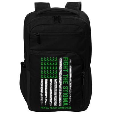 Mental Health Awareness Shirt Fight The Stigma Mental Health Impact Tech Backpack