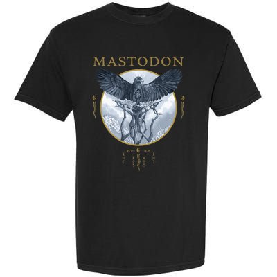 Mastodon Hushed And Grim Eagle Circle Garment-Dyed Heavyweight T-Shirt