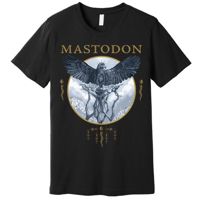 Mastodon Hushed And Grim Eagle Circle Premium T-Shirt
