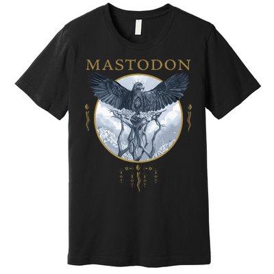 Mastodon Hushed And Grim Eagle Circle Premium T-Shirt