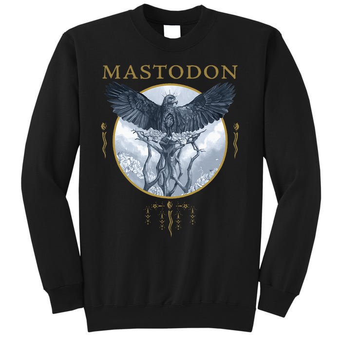 Mastodon Hushed And Grim Eagle Circle Tall Sweatshirt