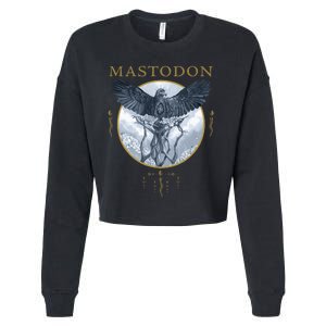 Mastodon Hushed And Grim Eagle Circle Cropped Pullover Crew