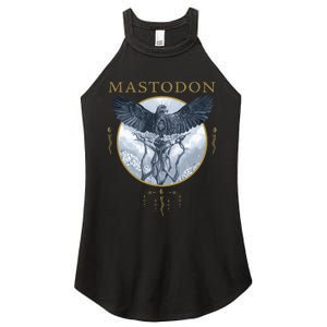 Mastodon Hushed And Grim Eagle Circle Women's Perfect Tri Rocker Tank