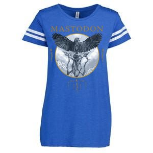 Mastodon Hushed And Grim Eagle Circle Enza Ladies Jersey Football T-Shirt