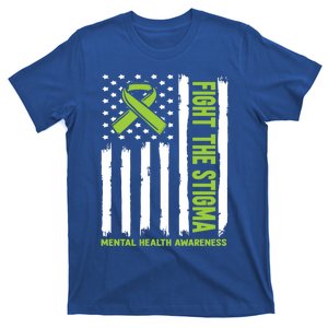 Mental Health Awareness Gift Psychology Fight The Stigma Gift T-Shirt