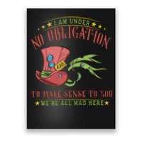 Mad Hatter Alice In Wonderland Poster