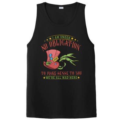 Mad Hatter Alice In Wonderland PosiCharge Competitor Tank