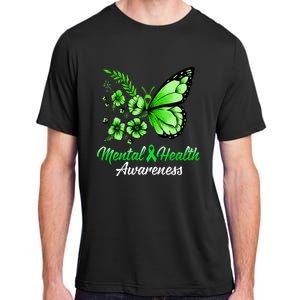 Mental Health Awareness Butterfly Adult ChromaSoft Performance T-Shirt