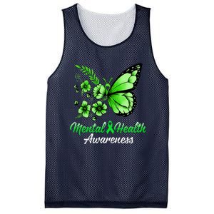 Mental Health Awareness Butterfly Mesh Reversible Basketball Jersey Tank