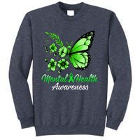 Mental Health Awareness Butterfly Sweatshirt