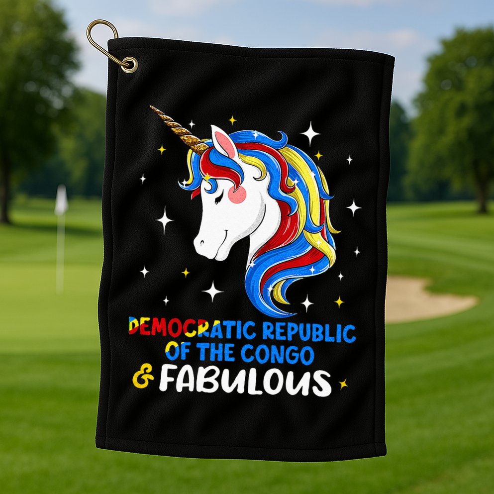 Monster High Alumni Pride Crest Golf Towel