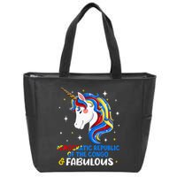 Monster High Alumni Pride Crest Zip Tote Bag