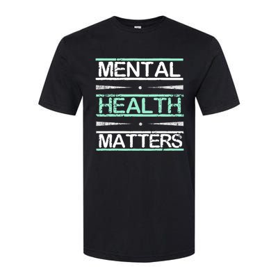 Mental Health Awareness Stigma Softstyle® CVC T-Shirt