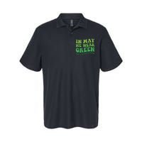 Mental Health Awareness In May We Wear Green Softstyle Adult Sport Polo