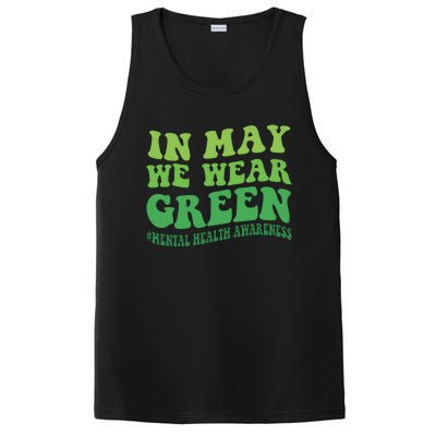 Mental Health Awareness In May We Wear Green PosiCharge Competitor Tank