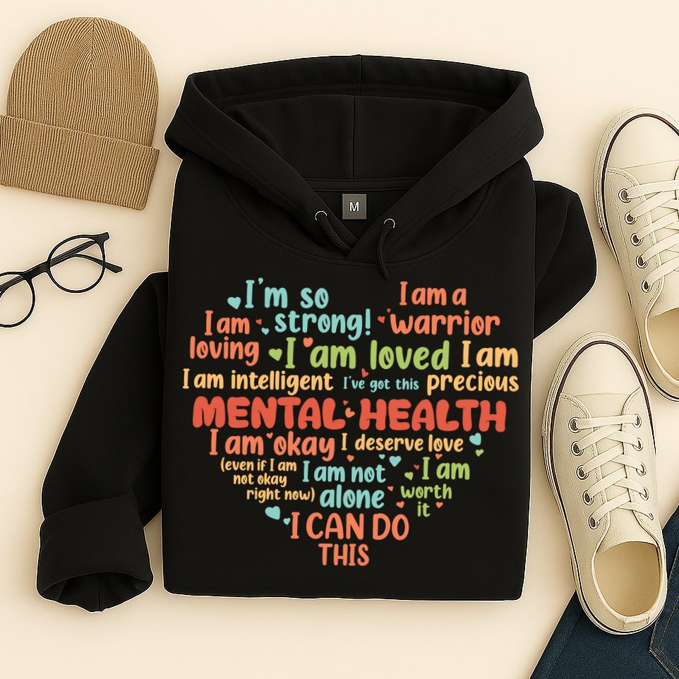 Mental Health Awareness Depression Hoodie