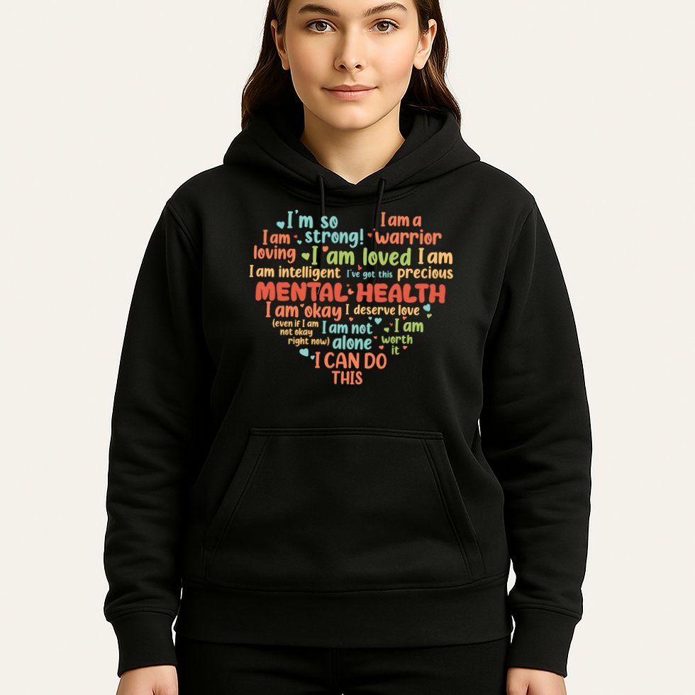 Mental Health Awareness Depression Hoodie