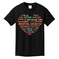 Mental Health Awareness Depression Kids T-Shirt