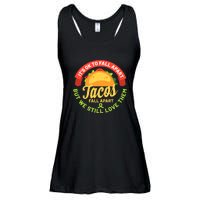 Mental Health Awareness Month Funny Tacos Fall Apart Be Kind Ladies Essential Flowy Tank