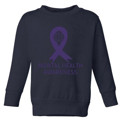 Mental Health Awareness Toddler Sweatshirt