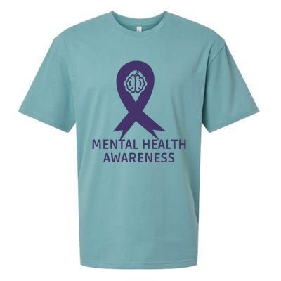 Mental Health Awareness Sueded Cloud Jersey T-Shirt