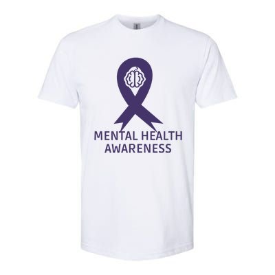 Mental Health Awareness Softstyle® CVC T-Shirt