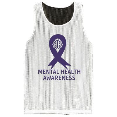 Mental Health Awareness Mesh Reversible Basketball Jersey Tank