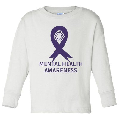 Mental Health Awareness Toddler Long Sleeve Shirt