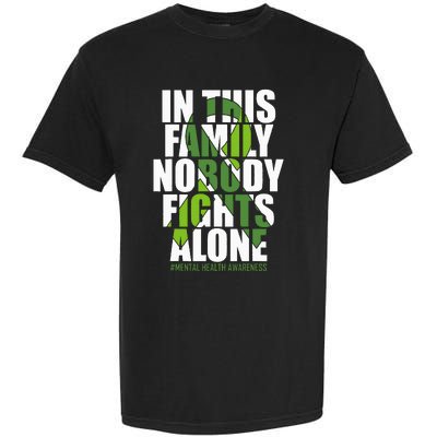 Mental Health Awareness Ribbon Family You Matter Kindness Garment-Dyed Heavyweight T-Shirt