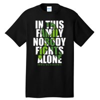 Mental Health Awareness Ribbon Family You Matter Kindness Tall T-Shirt