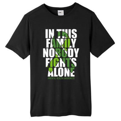 Mental Health Awareness Ribbon Family You Matter Kindness Tall Fusion ChromaSoft Performance T-Shirt