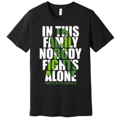 Mental Health Awareness Ribbon Family You Matter Kindness Premium T-Shirt