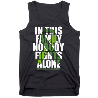 Mental Health Awareness Ribbon Family You Matter Kindness Tank Top