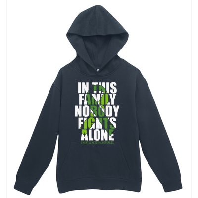 Mental Health Awareness Ribbon Family You Matter Kindness Urban Pullover Hoodie