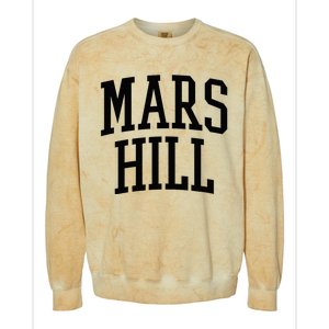 Mars Hill Athletic Arch College University Alumni Colorblast Crewneck Sweatshirt