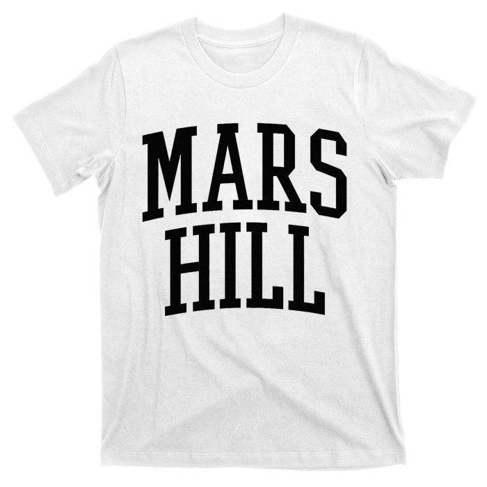 Mars Hill Athletic Arch College University Alumni T-Shirt