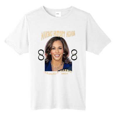 Making History Again Kamala Harris 2024 Premium Tall Fusion ChromaSoft Performance T-Shirt