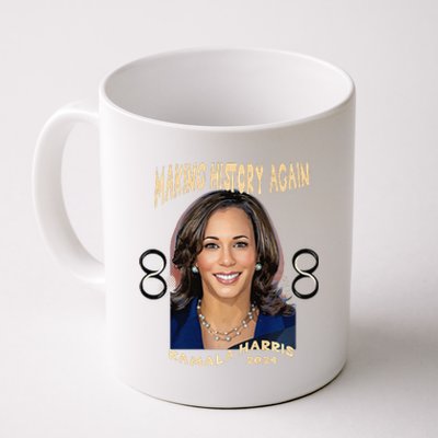 Making History Again Kamala Harris 2024 Premium Coffee Mug