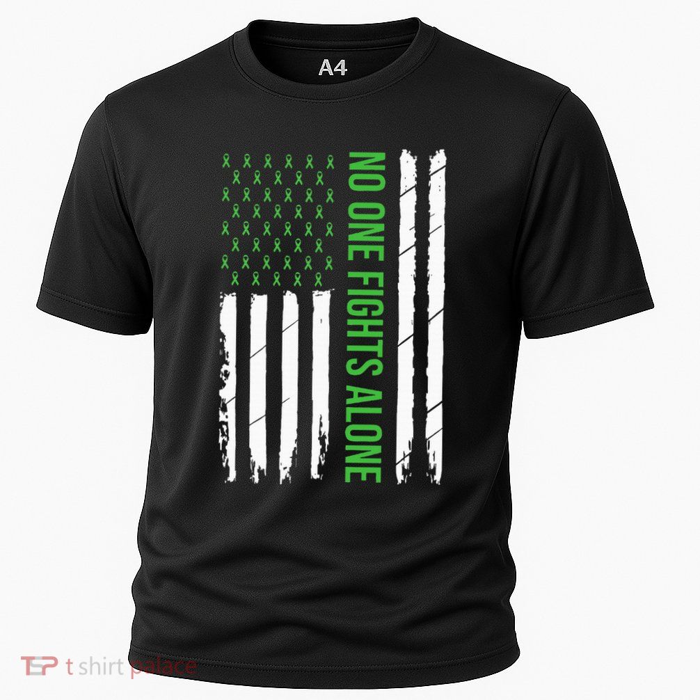 Mental Health Awareness Green Ribbon Performance Shirt