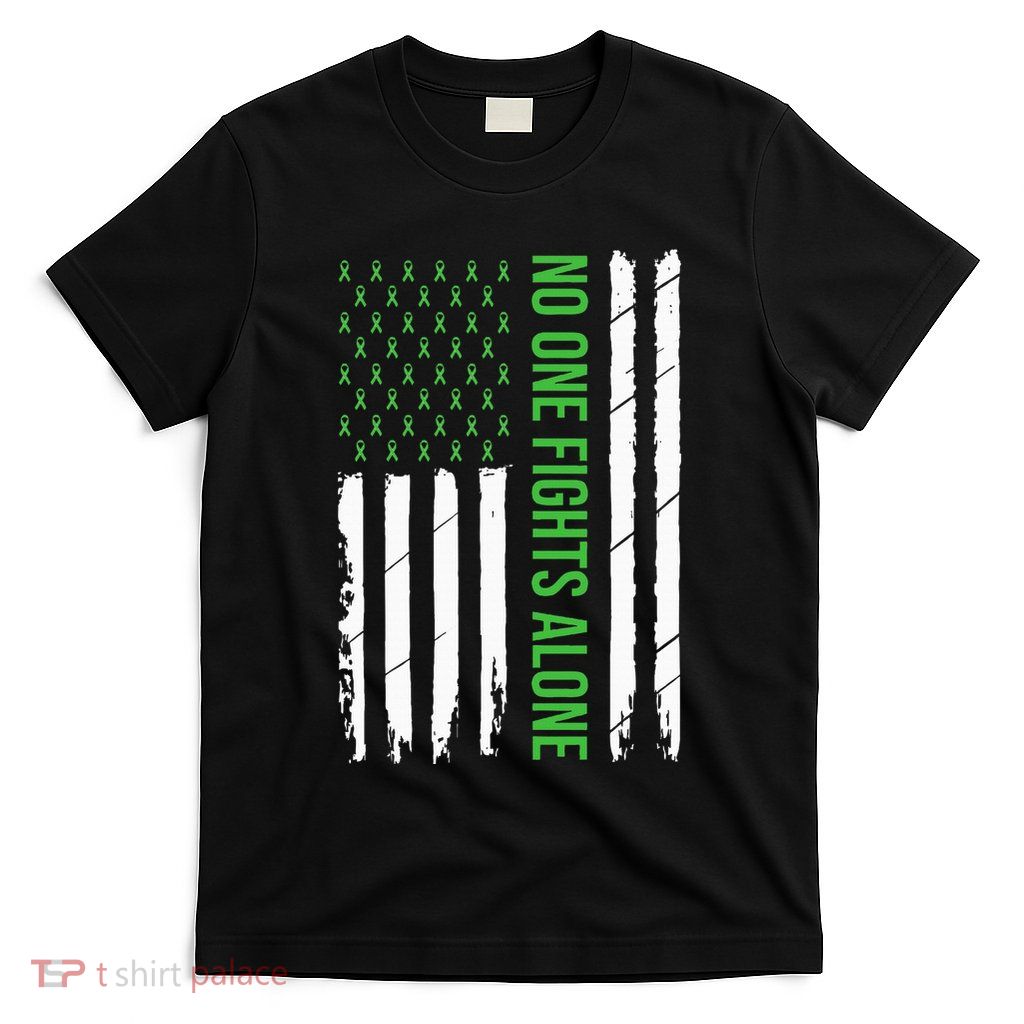 Mental Health Awareness Green Ribbon T-Shirt