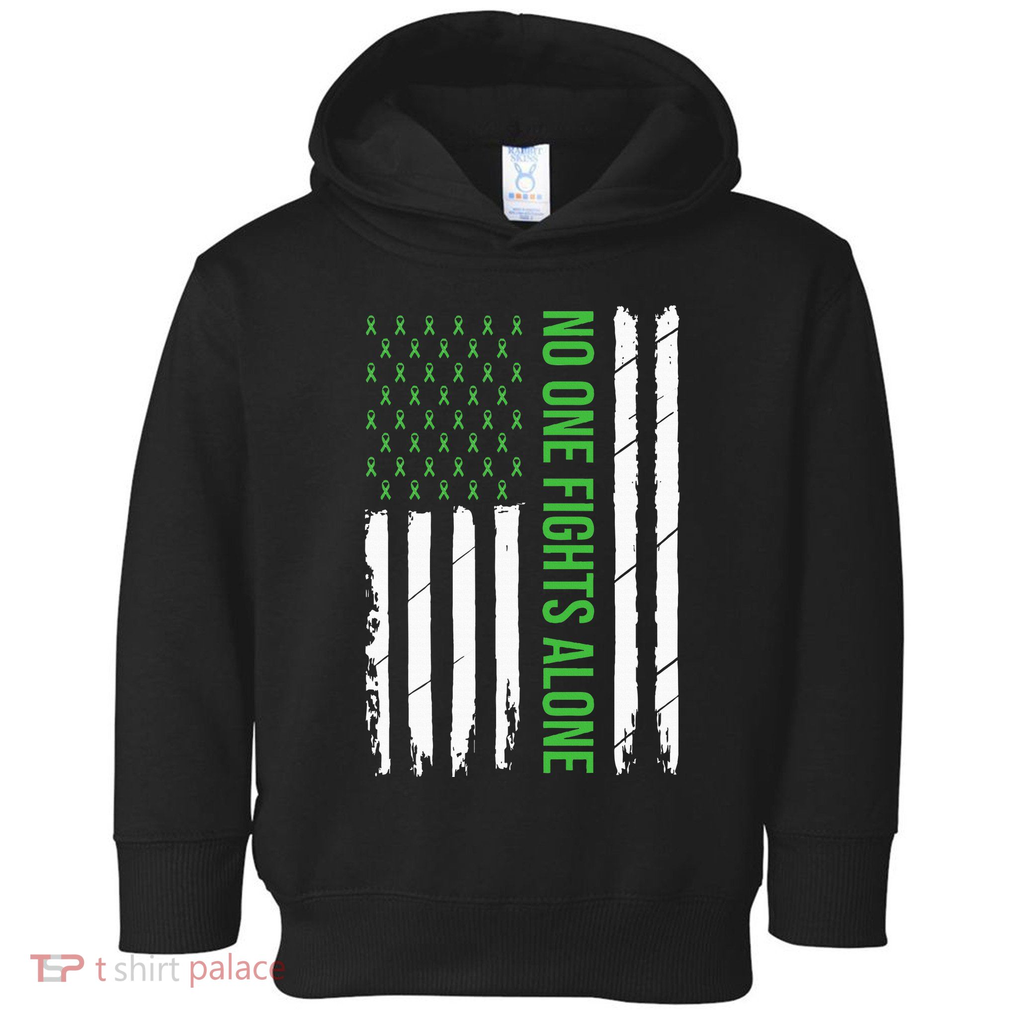 Mental Health Awareness Green Ribbon Toddler Hoodie
