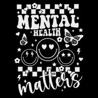 Mental Health Awareness Heart Wear Green For Mental Health 16 in Basic Backpack