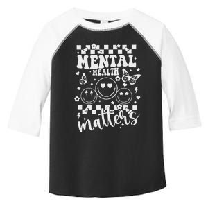 Mental Health Awareness Heart Wear Green For Mental Health Toddler Fine Jersey T-Shirt