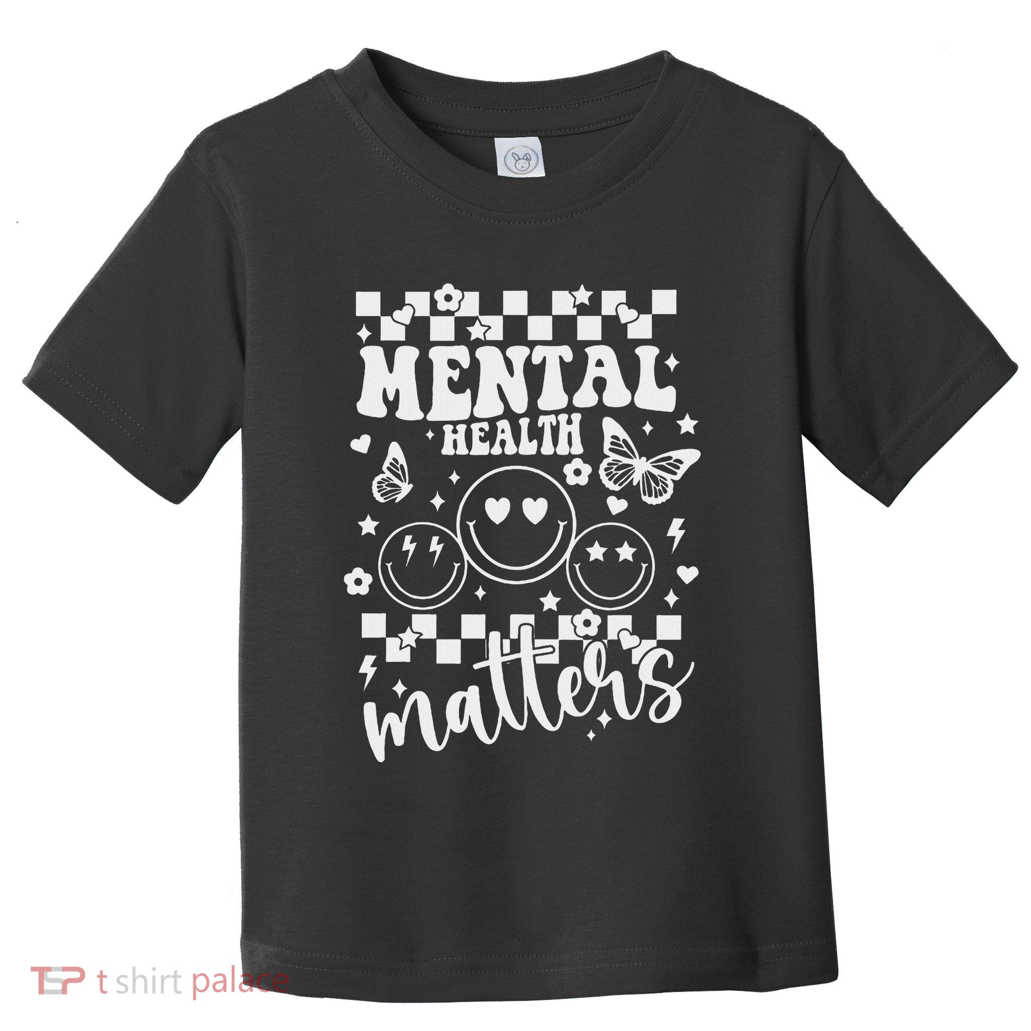 Mental Health Awareness Heart Wear Green For Mental Health Toddler T-Shirt