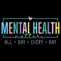 Mental Health Awareness Mindfulness Mental Wellness 16 in Basic Backpack