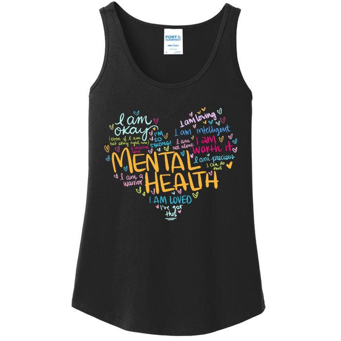 Mental Health Awareness Gifts Depression Ladies Essential Tank