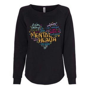 Mental Health Awareness Gifts Depression Womens California Wash Sweatshirt