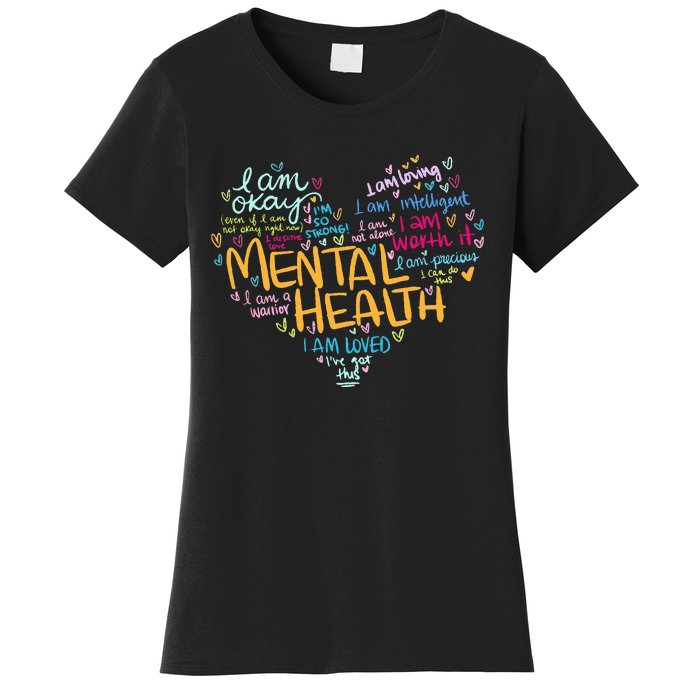 Mental Health Awareness Gifts Depression Women's T-Shirt