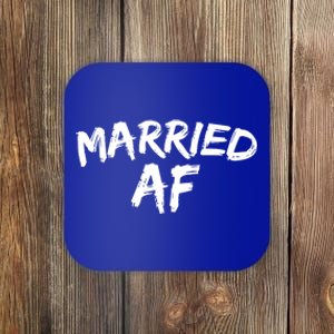 Married (Husband And Wife) Af Couples Quote Cute Gift Coaster