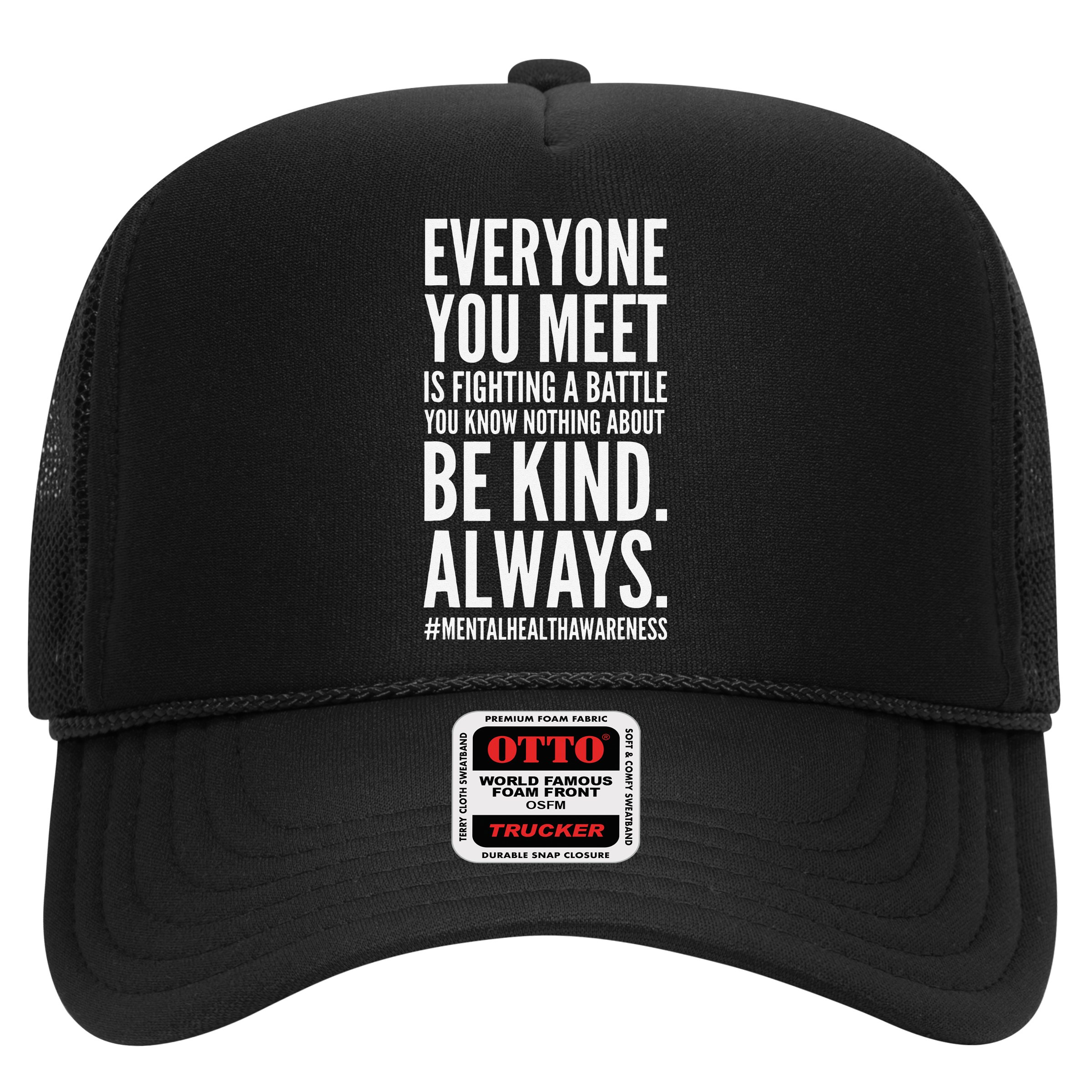 Mental Health Awareness Month End The Stigma Positive Quote Hat